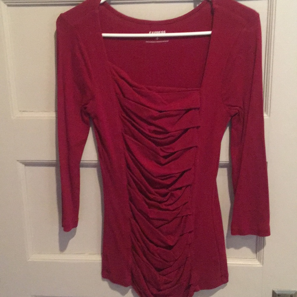 *SOLD* Gathered front top